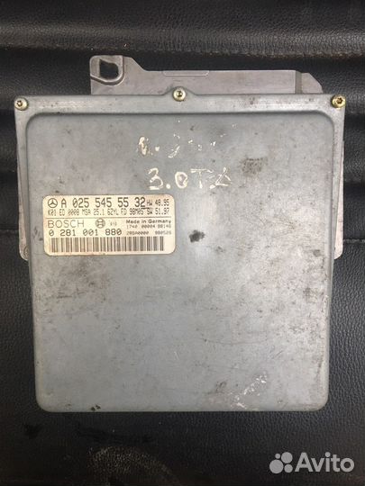 Эбу Мерседес W210 ом 606 3.0td