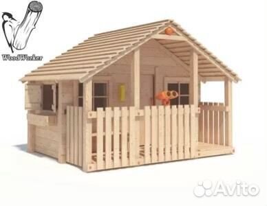 Детский игровой домик для дачи
