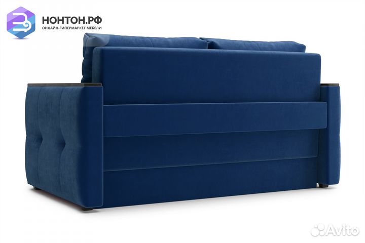 Диван еврокнижка Инсайд темно-синий