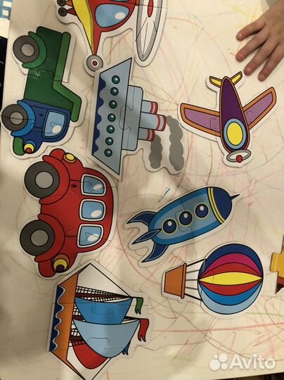 Развивпющие пазлы 2+