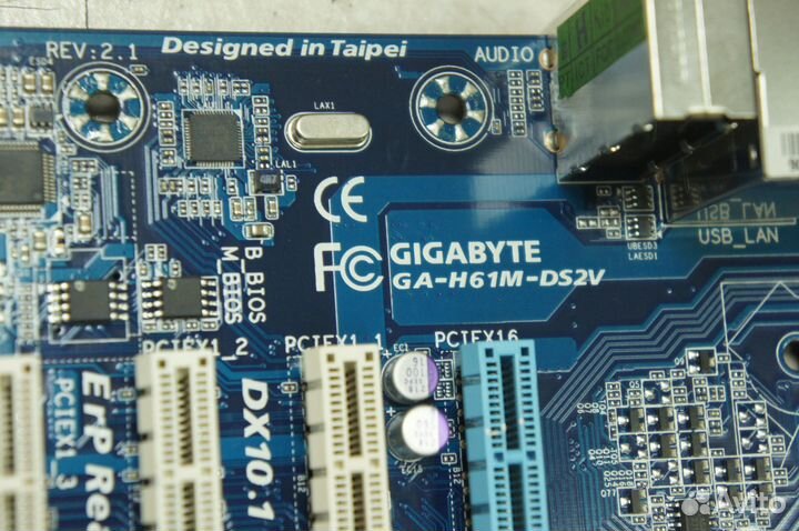 Материнская плата Gigabyte GA-H61M-DS2V