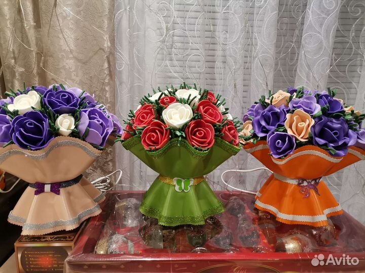 Цветы ручной работы