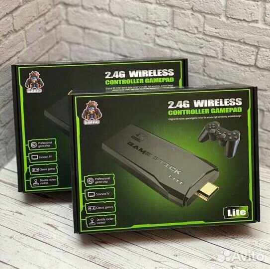 Игровая приставка Game Stick Lite 64 GB/32GB, 4K