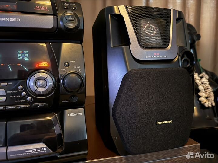 Мощный музыкальный центр Panasonic SA-AK40