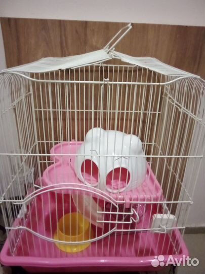 Клетка для грызунов (+корм, + аксессуары)