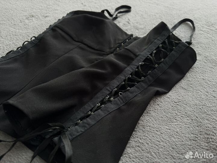 Винтажный топ корсет