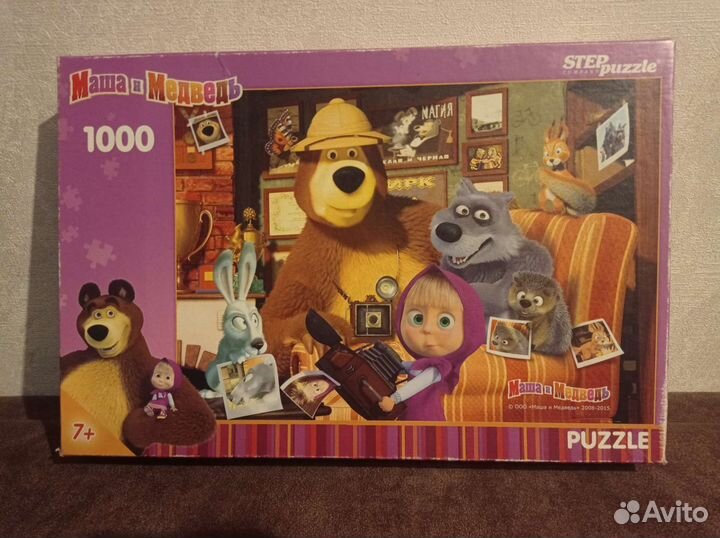 Пазл Маша и Медведь