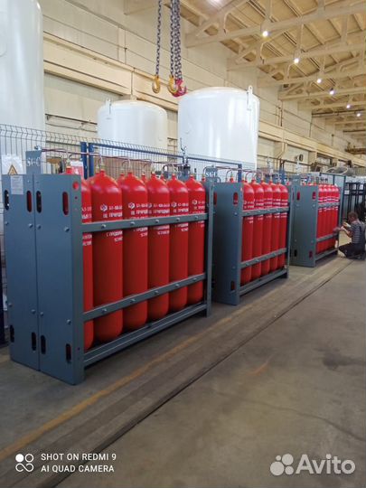 Блок аккумуляторов газа для агнкс