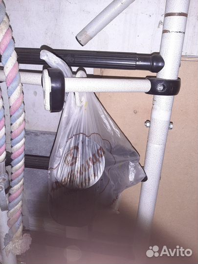 Шведская стенка с турником и брусьями