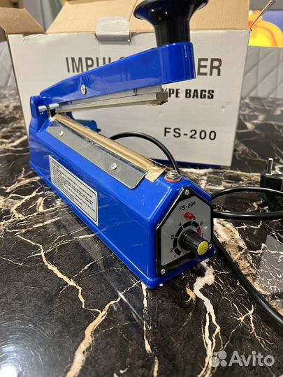 Запайщик пакетов impulse sealer FS-200