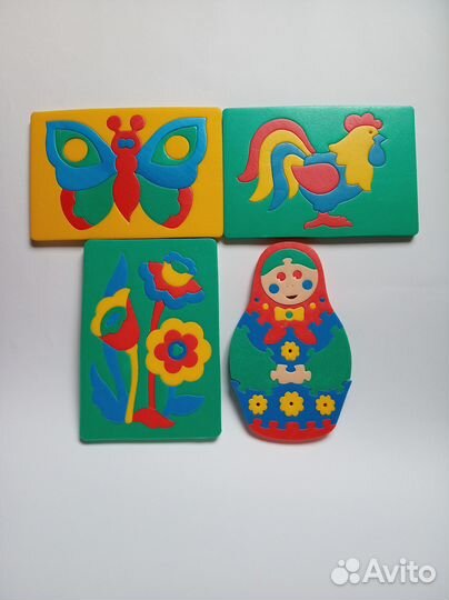 Развивающие игрушки вкладыши