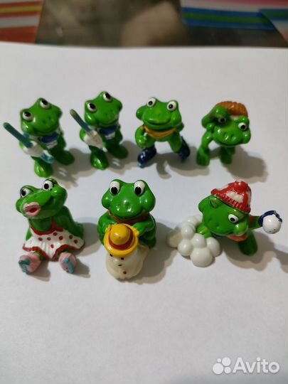Киндер 1993 год Лягушки зимние