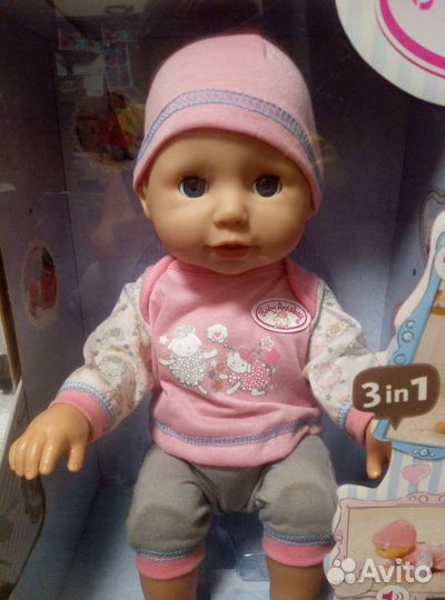Кукла Baby Annabell Учимся ходить звук и движение