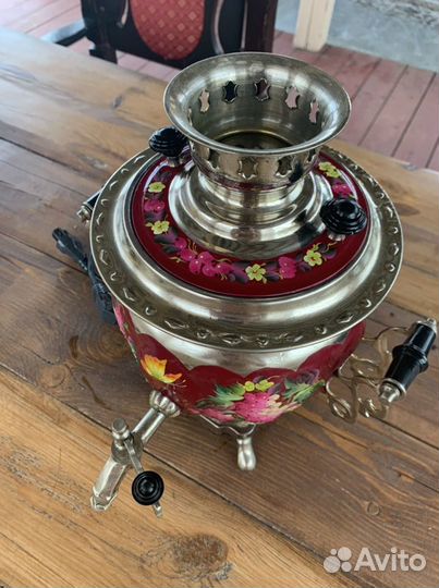 Самовар электрический расписной