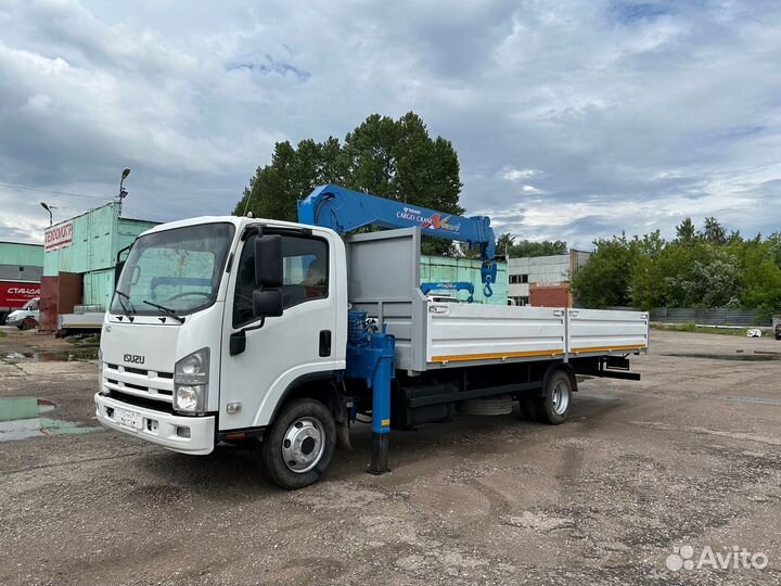 Isuzu NQR90 с КМУ, 2014