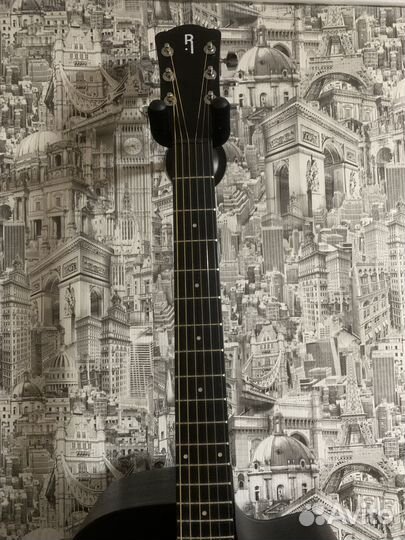 Акустическая гитара rockdale aurora d1 c bk