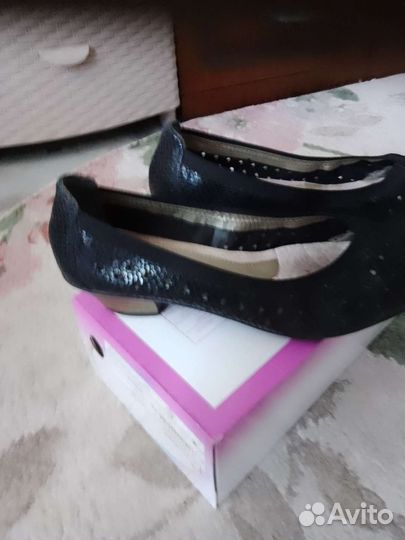 Туфли женские натуральная кожа,р.40Германия