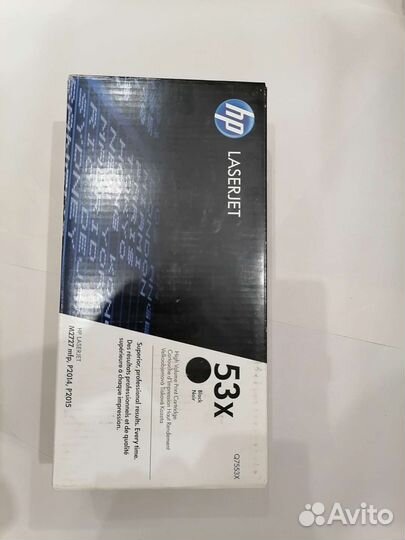 HP Q7553X (дата 2017 год, в наличии 1 шт.)
