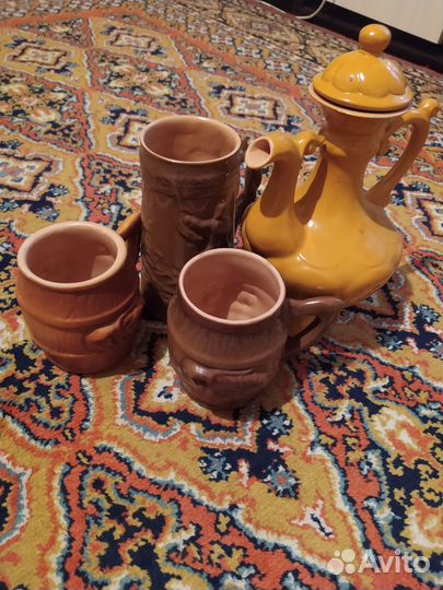 Кувшин СССР, посуда Краснодарских гончаров