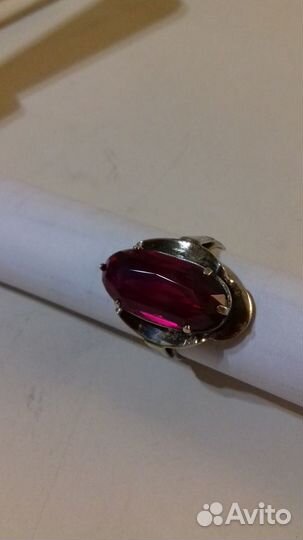 Кольцо. перстень серебро. 875 проба (звезда) СССР