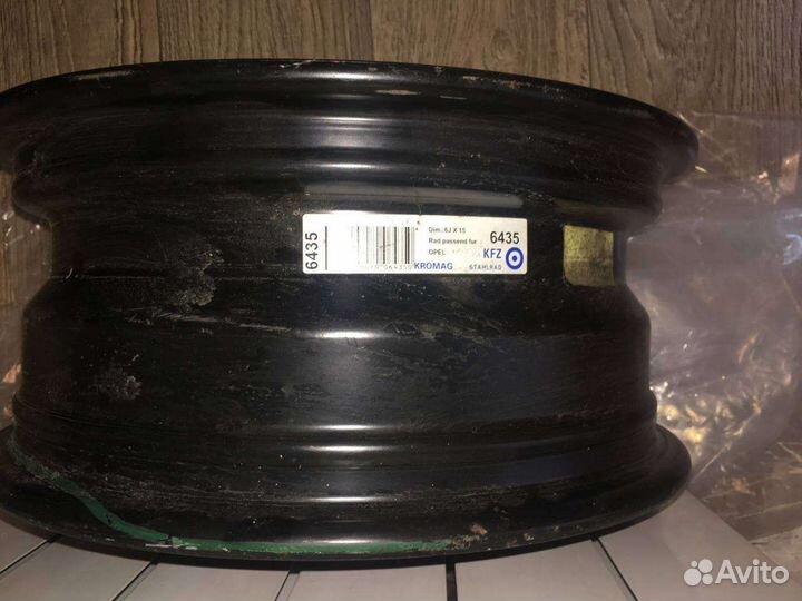 Диски opel, skoda alcar stahlrad kfz 6435, 8380