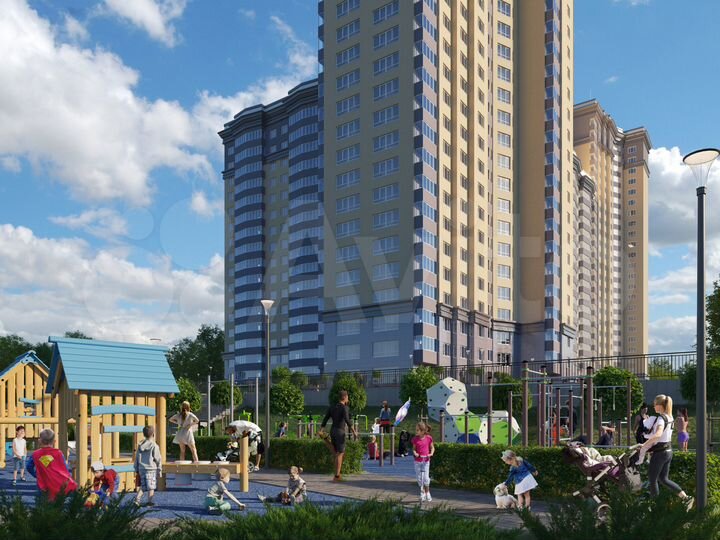 2-к. квартира, 53,4 м², 11/27 эт.