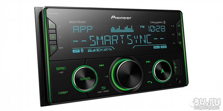 Автомагнитола Pioneer MVH-S620bt (процессорный)