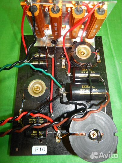 Фильтр делитель вч и нч кроссовер F10