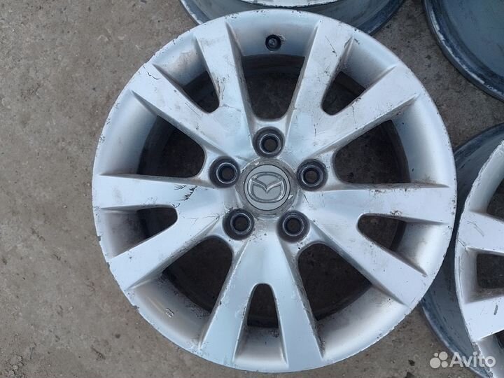 Оригинальные литые диски 5x114.3 R16 Mazda 3