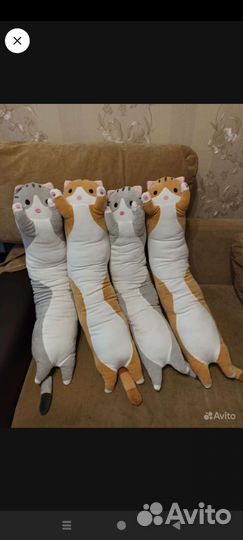 Кот батон 90см мягкая игрушка