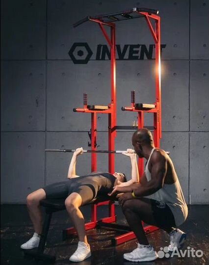 Новый турник + брусья пресс скамья 4в1 Напольный-2