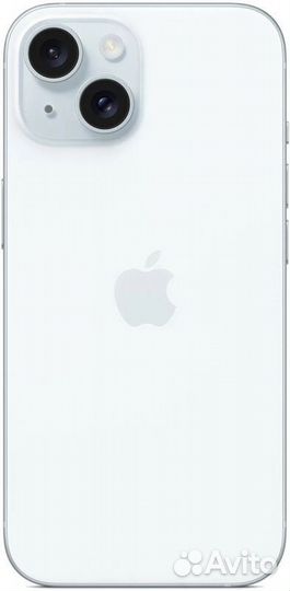 Смартфон Apple iPhone 15 256GB Dual nano SIM Синий