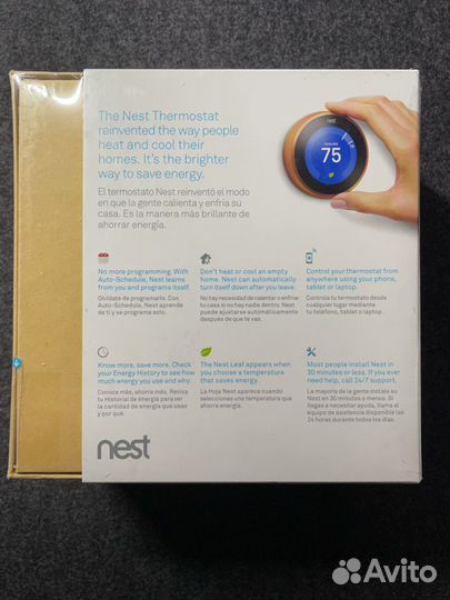 Термостат Google Nest Learning Thermostat 3rd