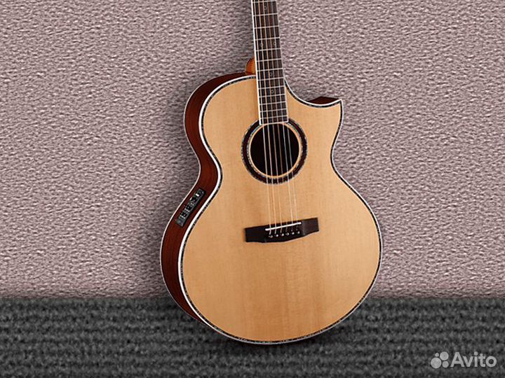 Электроакустическая гитара Cort NDX-Baritone Natur