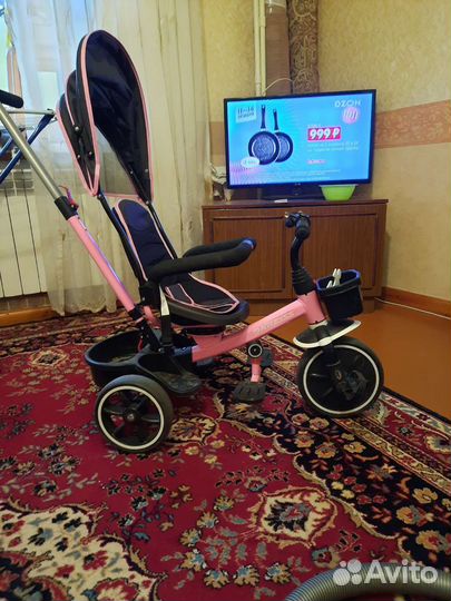 Детская коляска велосипед
