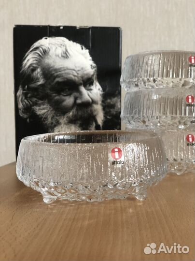 Пиалы и подсвечник Iittala Ultima Thule, Финляндия