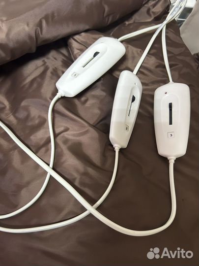 Термоодеяло трехзонное