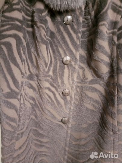 Пальто женское зимнее большой размер