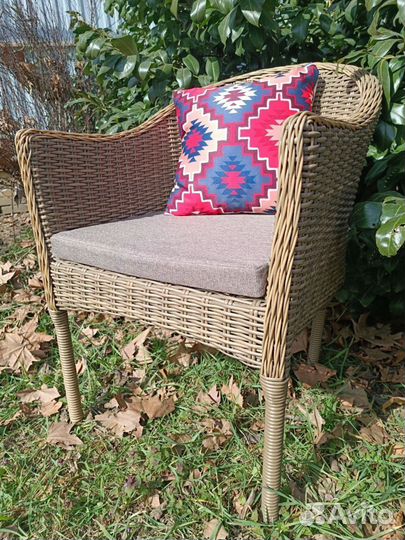 Обеденная группа из ротанга Эспрессо на 2х