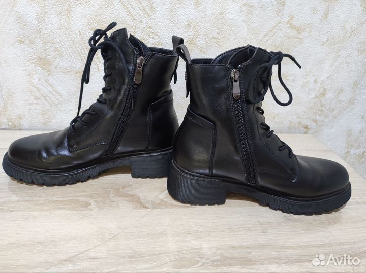 Ботинки женские зимние натуральная кожа 38