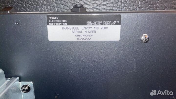 Комбоусилитель Peavey Envoy 110