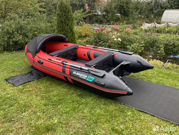 Новая лодка Gladiator E380 PRO нднд / Гладиатор