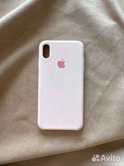 Чехол розовый на iPhone айфон XS Max