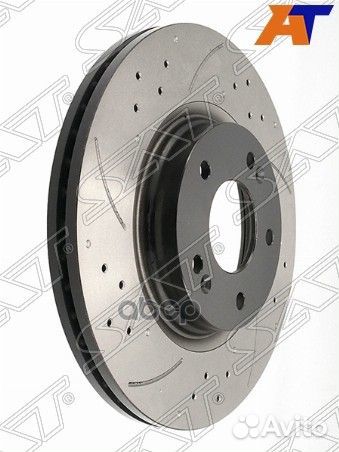 Комплект дисков тормозных перед перфорированные