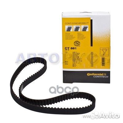 Ремень грм Ford 1.3-1.4 16V Z117*22 95 CT881