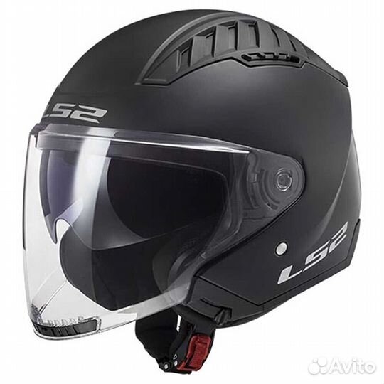 LS2 OF600 Copter II Open Face Helmet Черный