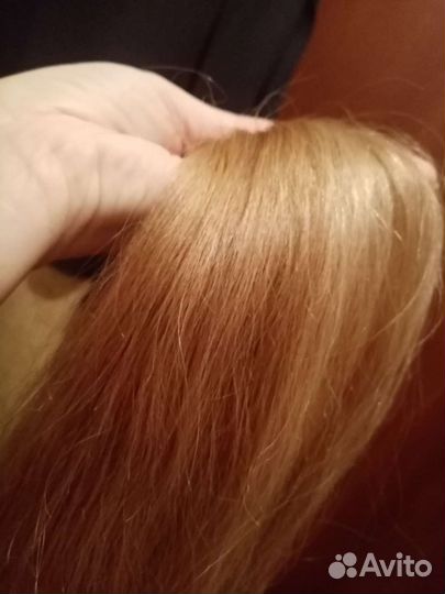 50см натуральные люксовые волосы для наращивания