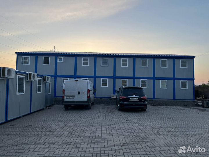 Модульное общежитие из блок-контейнеров