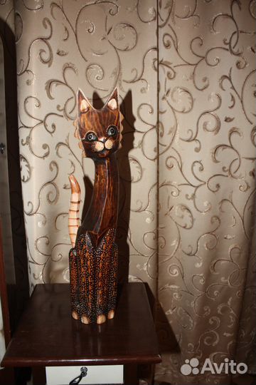 Статуэтка кошки (Индонезия)