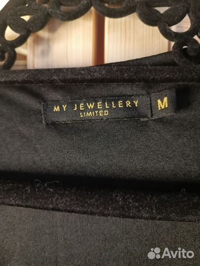 Вечернее платье на запах my jewellery M